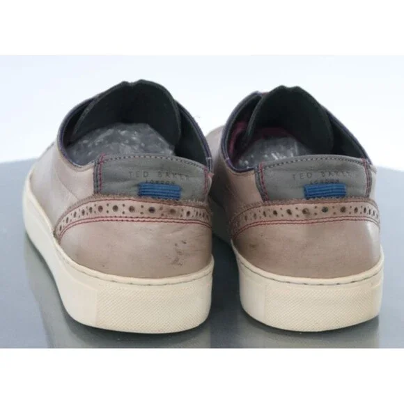 Ted Baker Men's Sneakers Shoes Size US 10 EU 9 Leather Beige